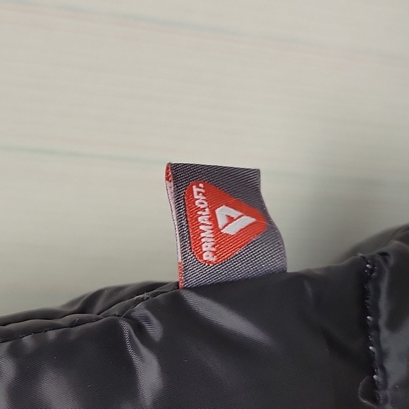 Bernardo Gray/black Reversible Primaloft Puffer Vest 60/40 Down/primaloft - Picture 5 of 7